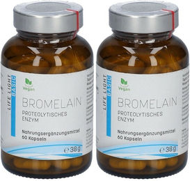Life Light Bromelain Kapseln vegan glutenfrei laktosefrei – Bild 1 von 1