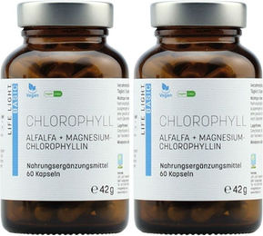 LIFE LIGHT Chlorophyll Kapseln vegan und glutenfrei 120 Stück – Bild 1 von 1