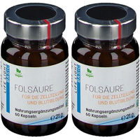 Produktbild von Life Light Folsäure Kapseln vegan glutenfrei laktosefrei 120 Stück