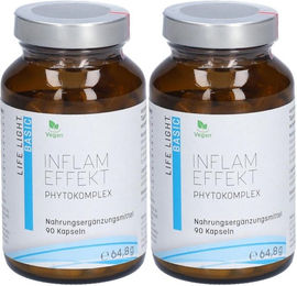 Life Light Inflam Effekt Multi-Enzym-Komplex Kapseln vegan 180 Stück – Bild 1 von 1