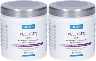 LIFE LIGHT Kollagen Drink Schwarze Johannisbeere Pulver mit marinem Kollagen – Bild 1 von 1