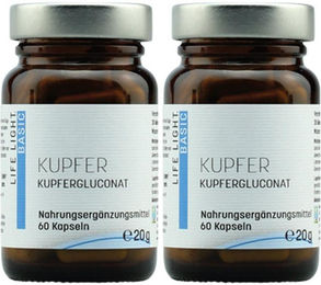 Life Light Kupfer Kapseln ohne Zusatzstoffe 60 Stück – Bild 1 von 1