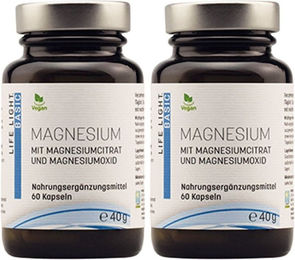 LIFE LIGHT Magnesium 300 mg Kapseln ohne Zusatzstoffe – Bild 1 von 1