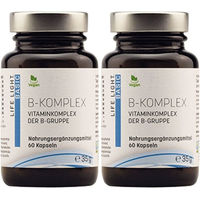 Produktbild von LIFE LIGHT Vitamin B Komplex Kapseln vegan 120 Stück