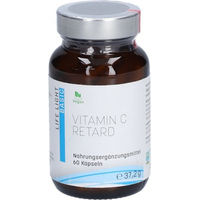 Produktbild von LIFE LIGHT Vitamin C Retard Ascorbinsäure Kapseln 500 mg vegan 60 Stück