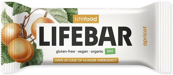Lifefood Lifebar Aprikose glutenfreier Energieriegel – Bild 1 von 1