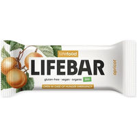 Produktbild von Lifefood Lifebar Aprikose glutenfreier Energieriegel