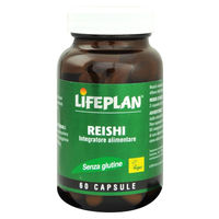 Produktbild von Lifeplan Reishi Kapseln vegan 60 Stück