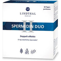 Produktbild von Lindthal Spermidin Duo hochdosiertes Spermidin Pulver 6 mg vegan und ohne Zusatzstoffe