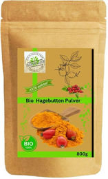 LINECASE Bio Hagebuttenpulver gemahlen vegan glutenfrei laktosefrei 800 g – Bild 1 von 1
