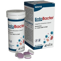 Produktbild von LINFOBACTER Noos Srl Tabletten gluten- und laktosefrei 30 Stück 700 mg