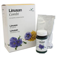 Produktbild von LINUSAN COMBI Ballaststoff-Komplex mit Phyto 500 g und 60 Tabletten