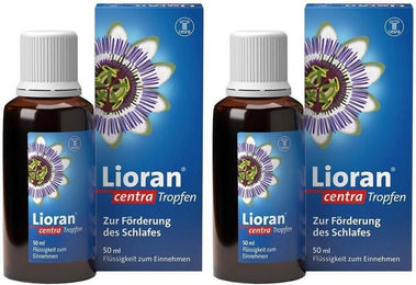 Lioran centra Tropfen mit Passionsblume vegan ohne Zusatzstoffe 100 ml – Bild 1 von 2