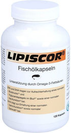 Lipiscor Omega-3 Fischöl Kapseln von Sanum-Kehlbeck 120 Stück – Bild 1 von 1