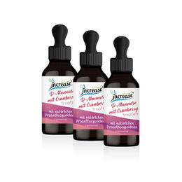 Liposomale D-Mannose mit Cranberry Tropfen hochdosiert vegan und laktosefrei – Bild 1 von 2