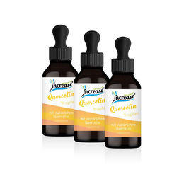 Liposomale Quercetin Tropfen hochdosiert mit MCT Öl vegan und laktosefrei – Bild 1 von 1