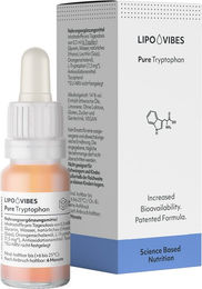 LipoVibes L-Tryptophan Tropfen vegan zuckerfrei glutenfrei laktosefrei – Bild 1 von 1