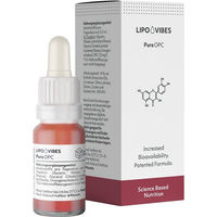 Produktbild von LipoVibes OPC Traubenkernextrakt Tropfen vegan zuckerfrei glutenfrei laktosefrei 30 ml