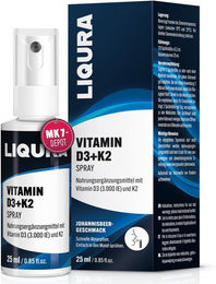 LIQURA Vitamin D3 und K2 Spray mit 3000 IE – Bild 1 von 2