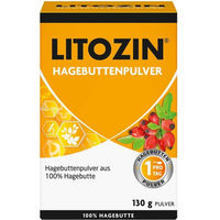 Produktbild von Litozin Hagebuttenpulver 130 g glutenfrei laktosefrei ohne Zusatzstoffe