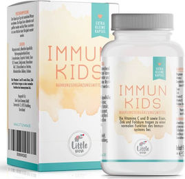 Little Wow Immun Kids Kapseln für Kinder vegan zuckerfrei glutenfrei – Bild 1 von 1