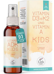 Little Wow Vitamin ADK Kids Spray für Kinder vegan zuckerfrei ohne Zusatzstoffe – Bild 1 von 2