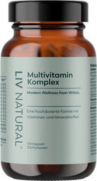 LIV Multivitamin Komplex für Frauen – Vegan, ohne Zusatzstoffe, 120 Kapseln – Bild 1 von 3
