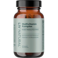 Produktbild von LIV Multivitamin Komplex für Frauen – Vegan, ohne Zusatzstoffe, 120 Kapseln