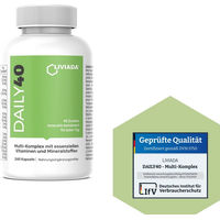 Produktbild von LIVIADA DAILY40 Multi-Komplex mit Vitaminen und Mineralstoffen in Kapseln