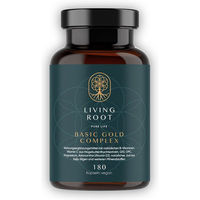 Produktbild von Living Root Basic Gold Complex Vegan Kapseln 180 Stück ohne Zusatzstoffe