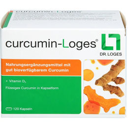 LOGES Curcumin Kapseln mit standardisiertem Extrakt 120 Stück – Bild 1 von 1