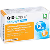 Produktbild von Loges Q10 Concept Ubiquinon 100 mg Kapseln 60 Stück