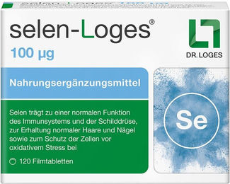 Loges Selen-Loges Natriumselenit 100 µg Filmtabletten 120 Stück – Bild 1 von 2