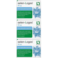 Produktbild von Loges selen-Loges Tabletten mit Natriumselenit 50 µg 120 Stück