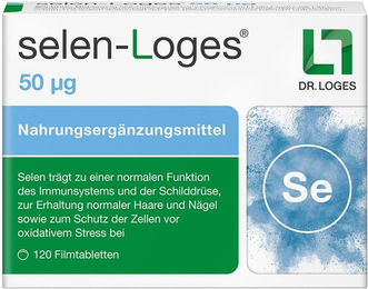 Loges Selen Natriumselenit 50 µg Filmtabletten 120 Stück – Bild 1 von 2