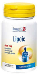 Longlife Alpha-Liponsäure 600 mg 30 beschichtete Tabletten – Bild 1 von 1