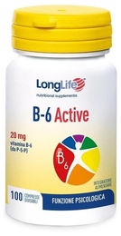 LONGLIFE B6 ACTIVE Vitamin B6 Tabletten 100 Stück teilbar – Bild 1 von 1