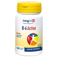 Produktbild von LONGLIFE B6 ACTIVE Vitamin B6 Tabletten 100 Stück teilbar