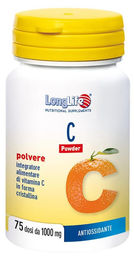 Longlife C 1000 Pulver mit Ascorbinsäure, vegan und glutenfrei, 75 g – Bild 1 von 1