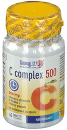 Longlife C Complex 500 Ascorbinsäure Tabletten vegan glutenfrei 60 Stück – Bild 1 von 1