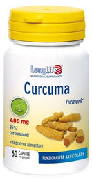LONGLIFE Curcuma Extrakt Vegetarische Kapseln Vegan und Glutenfrei 60 Stück – Bild 1 von 1