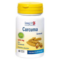 Produktbild von LONGLIFE Curcuma Extrakt Vegetarische Kapseln Vegan und Glutenfrei 60 Stück
