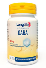 LONGLIFE GABA 500 mg 60 beschichtete Tabletten – Bild 1 von 1