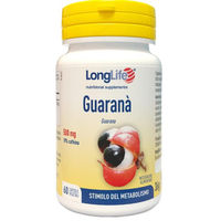 Produktbild von LONGLIFE Guarana Kapseln vegan 60 Stück