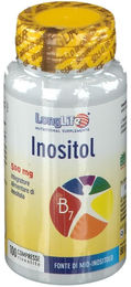 LONGLIFE Inositol glutenfreie beschichtete Tabletten 100 Stück – Bild 1 von 1