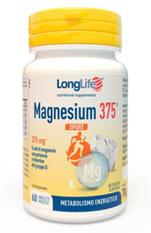 Longlife Magnesium 375 Sport Tabletten für Sportler 60 Stück – Bild 1 von 1