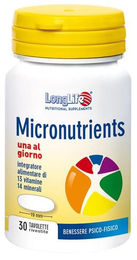 LONGLIFE Mikronährstoffe glutenfreie beschichtete Tabletten 100 Stück – Bild 1 von 1