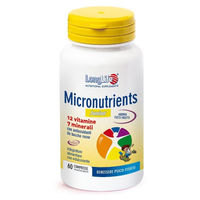 Produktbild von Longlife Mikronährstoffe Junior Lutschtabletten für Kinder 60 Stück