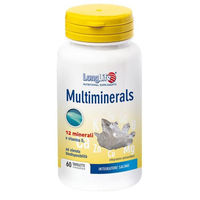 Produktbild von LONGLIFE Multimineral Mineralstoff-Komplex vegetarisch und glutenfrei 60 beschichtete Tabletten
