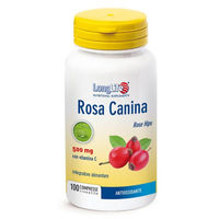Produktbild von LONGLIFE Rosa Canina Hagebutte Tabletten vegan und glutenfrei 100 Stück